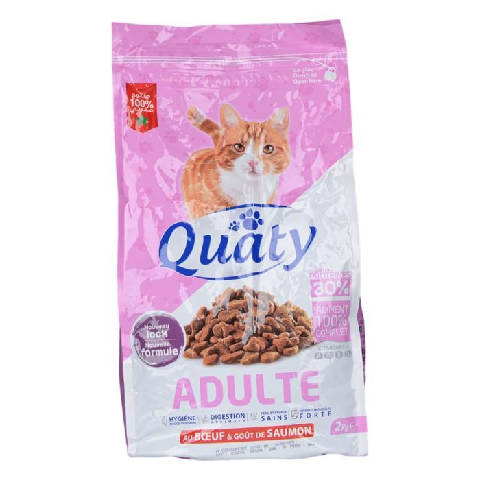 CROQUETTES AU BOEUF ET SAUMON POUR CHATS ADULTES