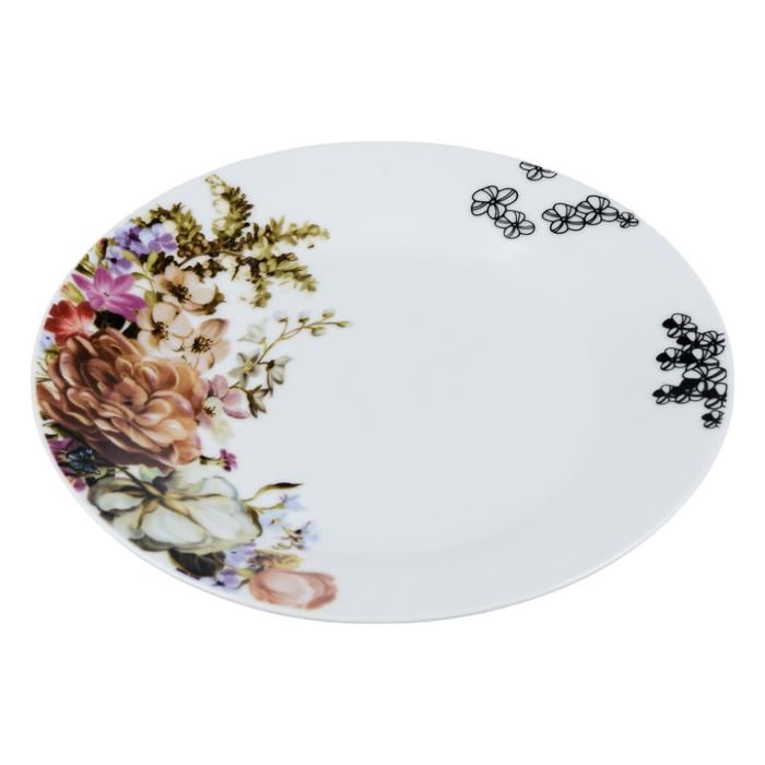 ASSIETTE DESSERT 18CM PORCELAINE VERDI