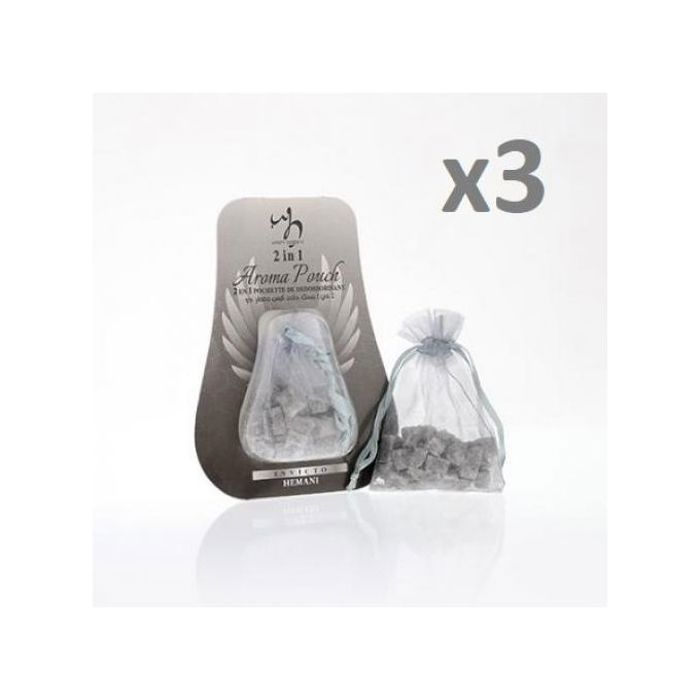 Hemani X3 Musk Désodorisant et Déodorant 2 en 1 Parfum Invicto marin