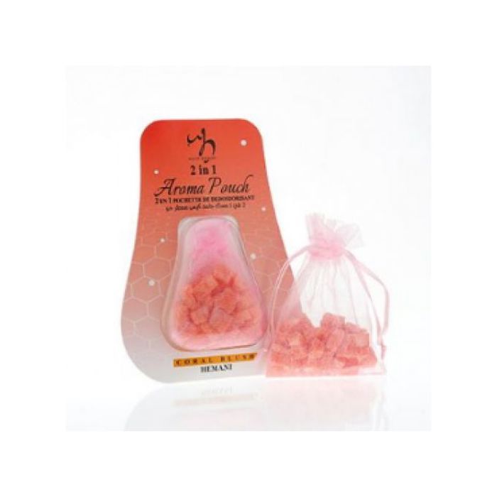 Hemani Musk Désodorisant et Déodorant 2 en 1 Parfum Corail Blush et boisé