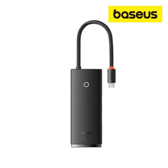 Hub USB-A - BASEUS - AIRJOY - 4 Ports - Couleur Noir - Type: Hub