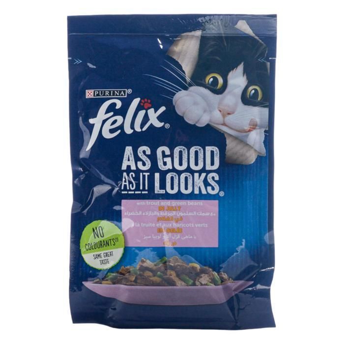 PATE TENDRES EFFILES POISSONS 100G FELIX