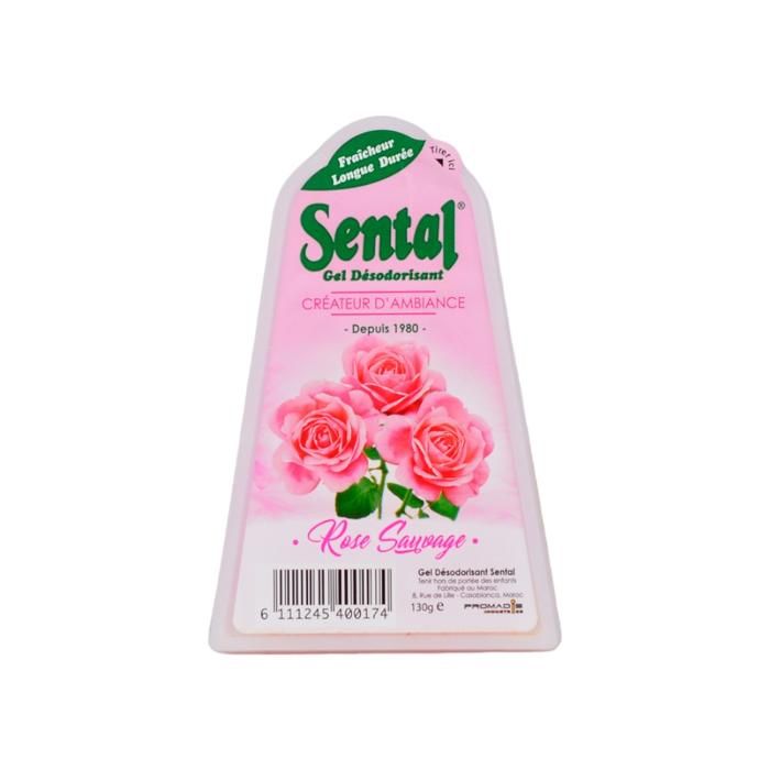 DESOD.GEL ROSE 130G SENTAL