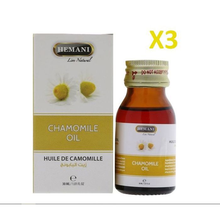 Hemani Huile de Camomille 30 ml X3