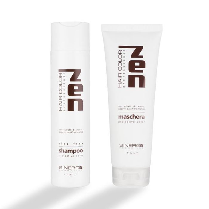Kit Zen shampoing et masque sans sulfate sles protecteur de couleur 250 ml