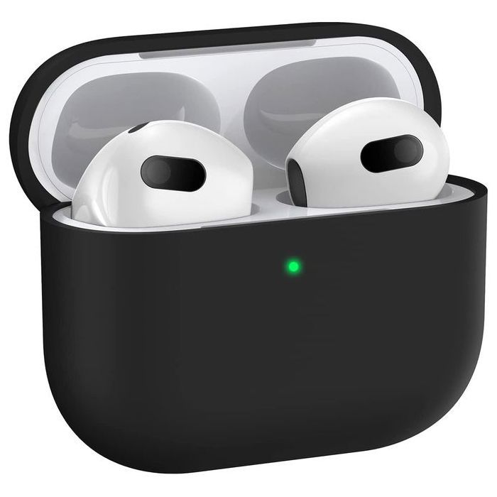 Coque protection - AIDRPods - Airpods Pro 3 - Silicone haute résistance - Souple - Noir