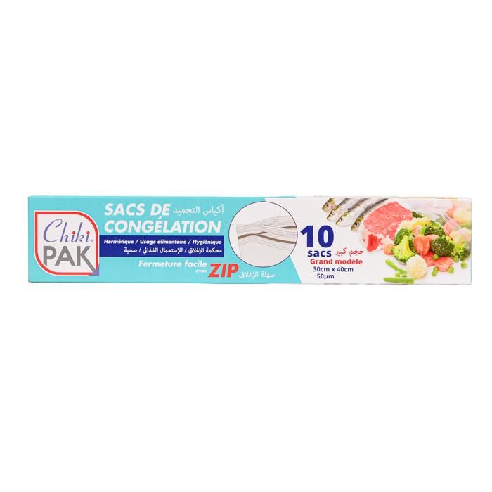 SACS DE CONGELATION CHIKI PAK GRAND MODELE *10U