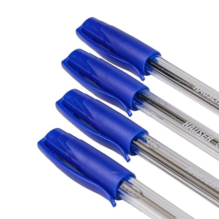 BLISTER DE 4STYLOS À BILLE CRISTAL PEACH COULEUR