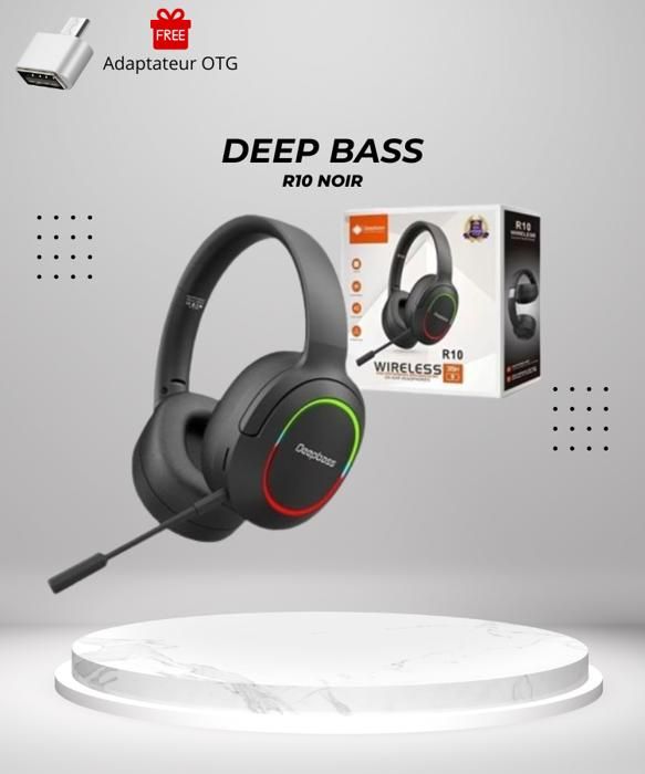 Casque Deepbass R10 Noir