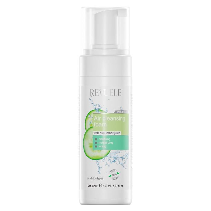 Mousse nettoyante - Revuele - CLEANSING FOAM Air - Jus de concombre - 150 ml - Vegan