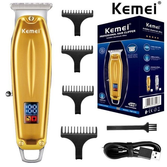 KEMEI rasoir en alluminium