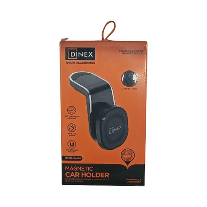 Support pour téléphone - DINEX - DI-A30 - Magnétique - Installation grille d'aération - Métal ABS