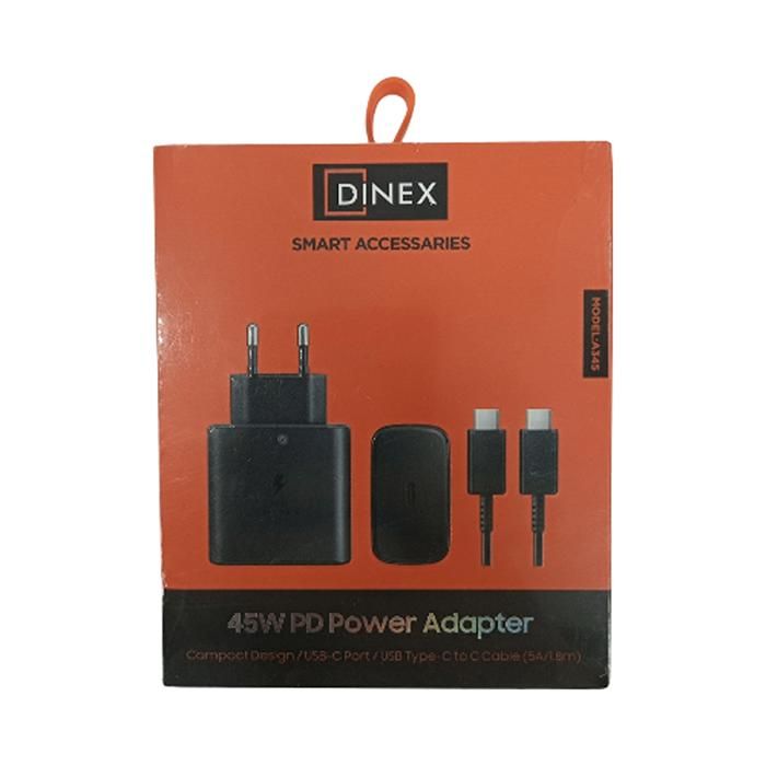 ACCESSOIRES INTELLIGENTS DINEX, ADAPTATEUR D'ALIMENTATION PD DE 45W, A345.
