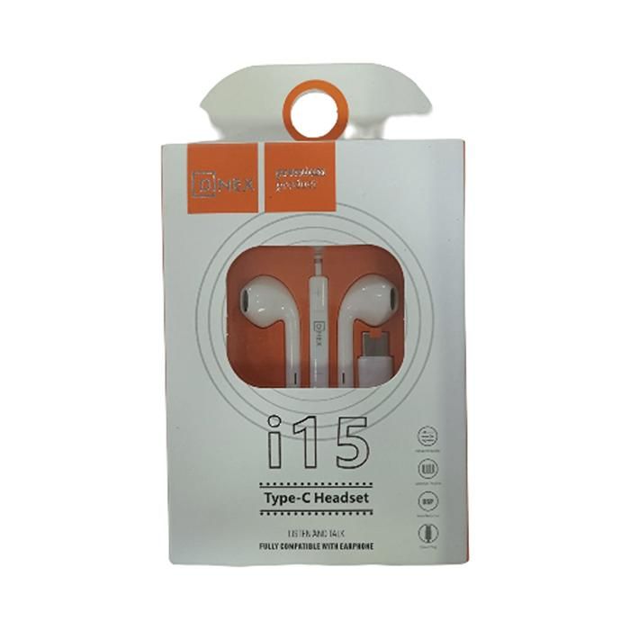 ÉCOUTEURS DINEX TYPE-C I15 STANDARD HPQS-16-A