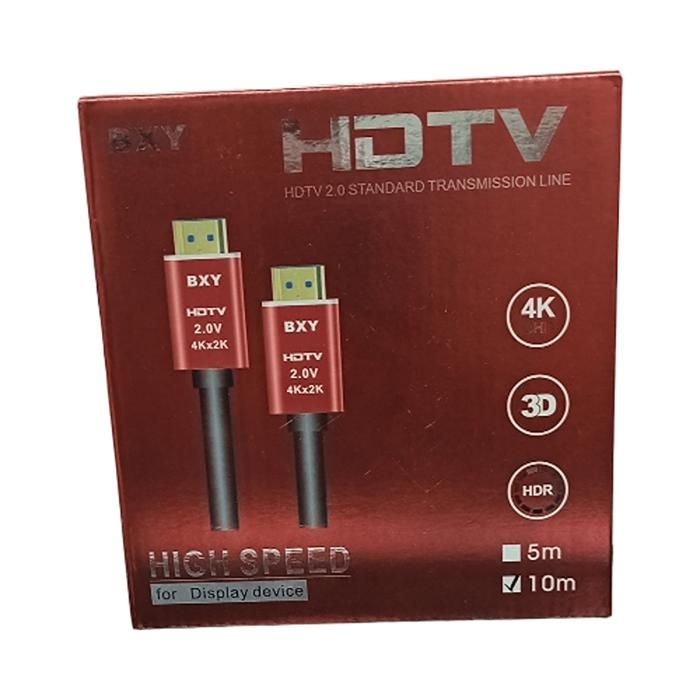 LIGNE DE TRANSMISSION STANDARD BXY HDTV 2.0, LONGUEUR 10 MÈTRES.