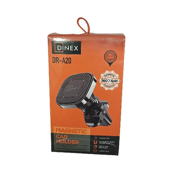 SUPPORT MAGNÉTIQUE POUR VOITURE DINEX, ROTATION À 360 , DR-A20.