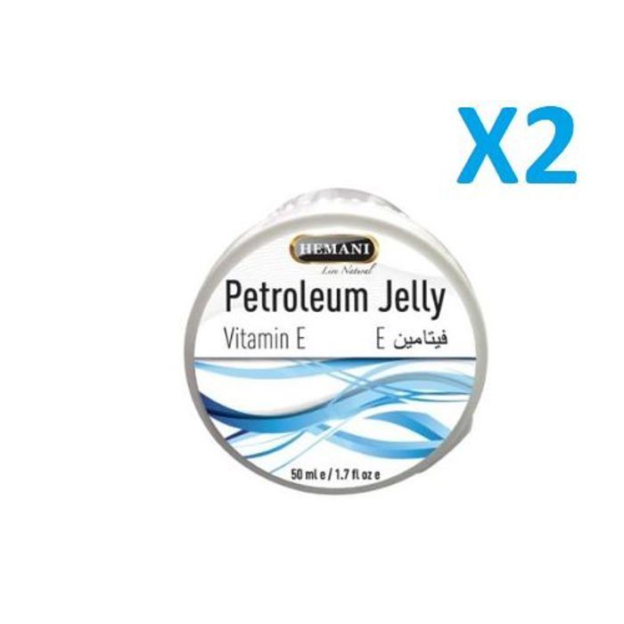 Hemani X2 Vaseline Vitamine E Hydratante Nourrissante 50g
