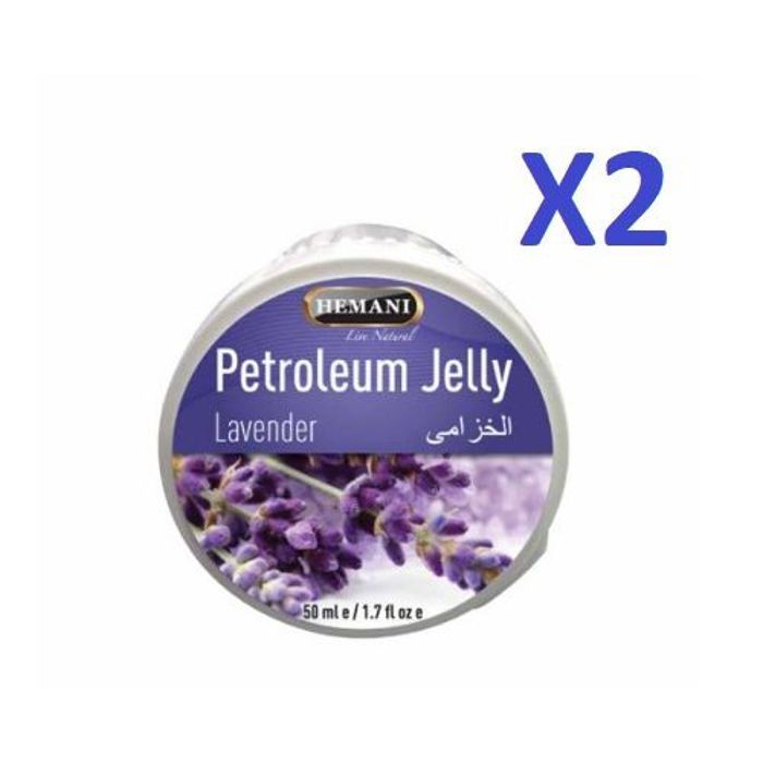 Hemani X 2 Vaseline à la Lavande Hydratant 50g