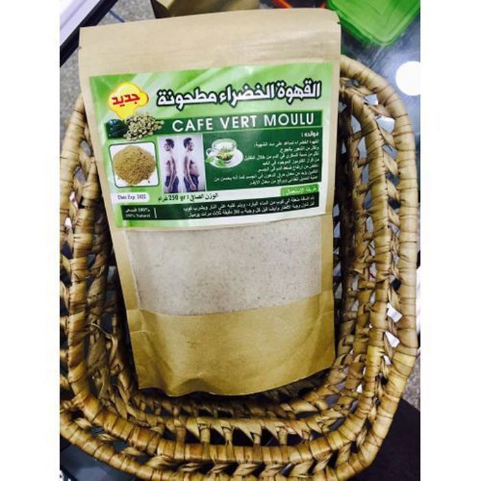 Café Vert Moulu - Haute qualité - Minceur pour mincir naturellement 250 gr