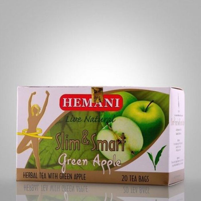Hemani Thé amincissant à la pomme - Slim & Smart - Herbal Tea with green apple