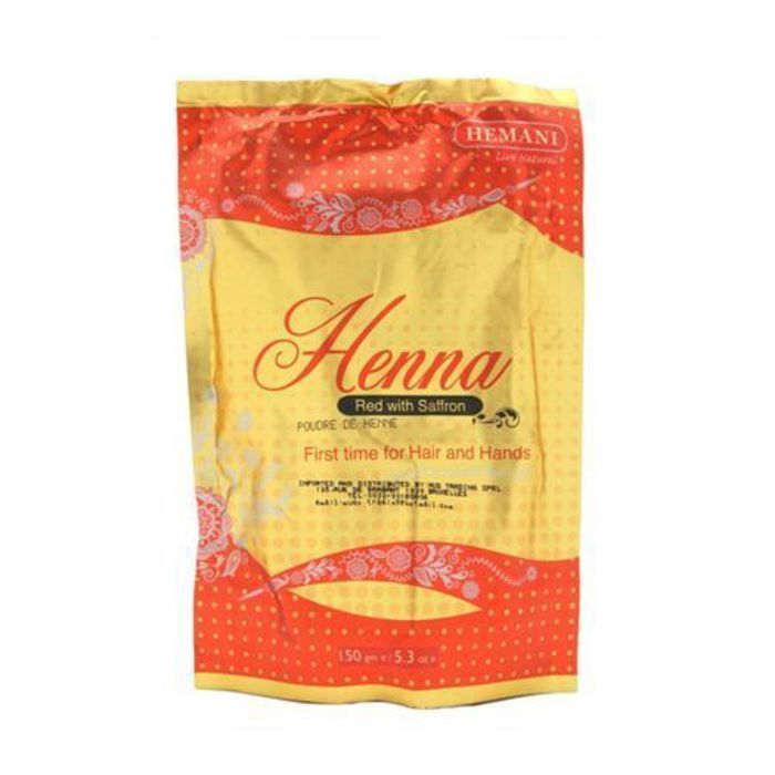 Hemani Henna Red With Saffron 5.3 OZ (150 Grams)