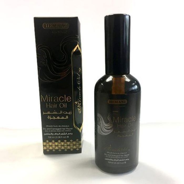 Hemani Huile miracle Réparer les cheveux secs et endommager. - Faites vos cheveux doux, brillants et beaux.100 ml