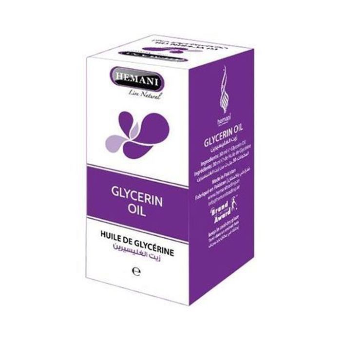 Hemani Huile végétale naturelle de glycérine 30 ml