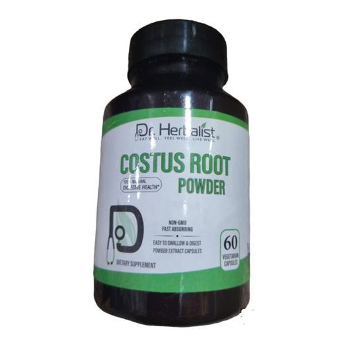 Dr Herbalist Costus Indien 60 capsules de 350 mg