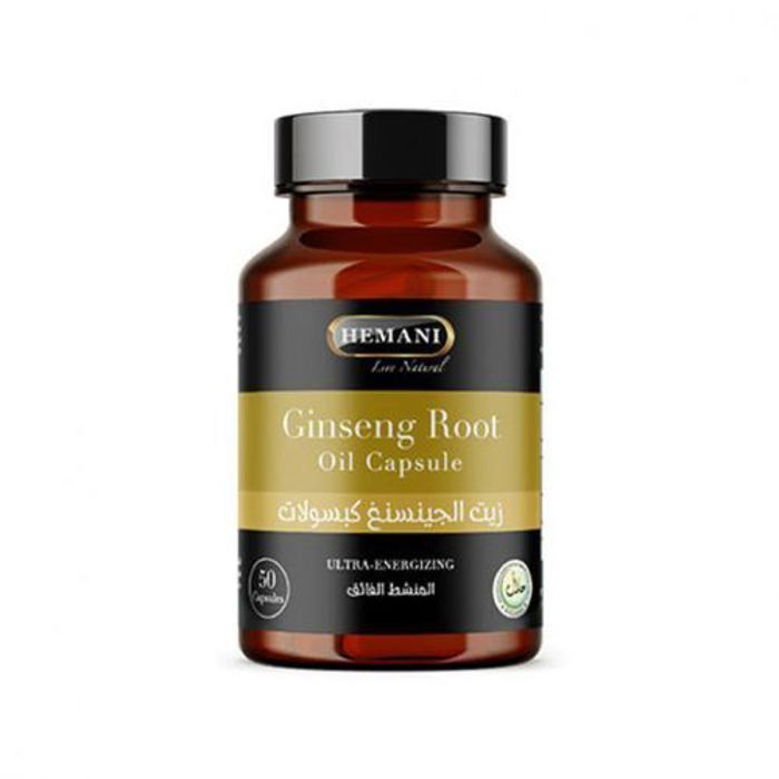 Hemani COMPLEMENT A BASE DE GINSENG , 50 capsules , Energie masculine et féminine
