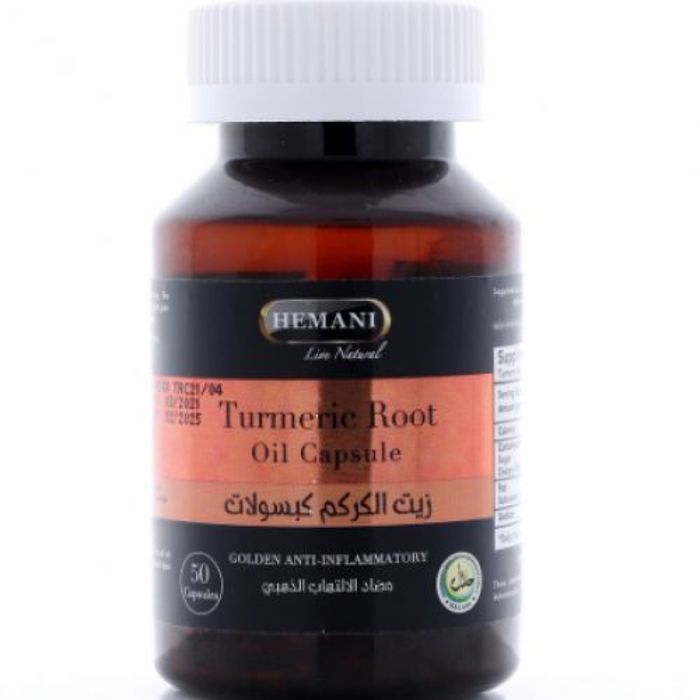 Hemani COMPLEMENT ALIMENTAIRE CURCUMA ,50 CAPSULES Anti Inflammatoire