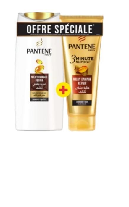 LOT PANTENE MILKY 700ML+SOIN 275ML