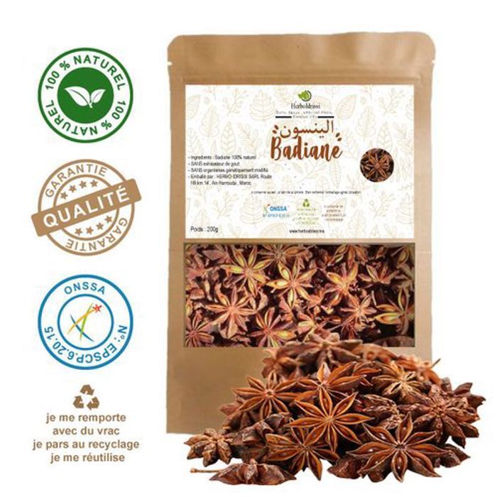 HERBO IDRISSI BADIANE ANIS ETOILE 200 g