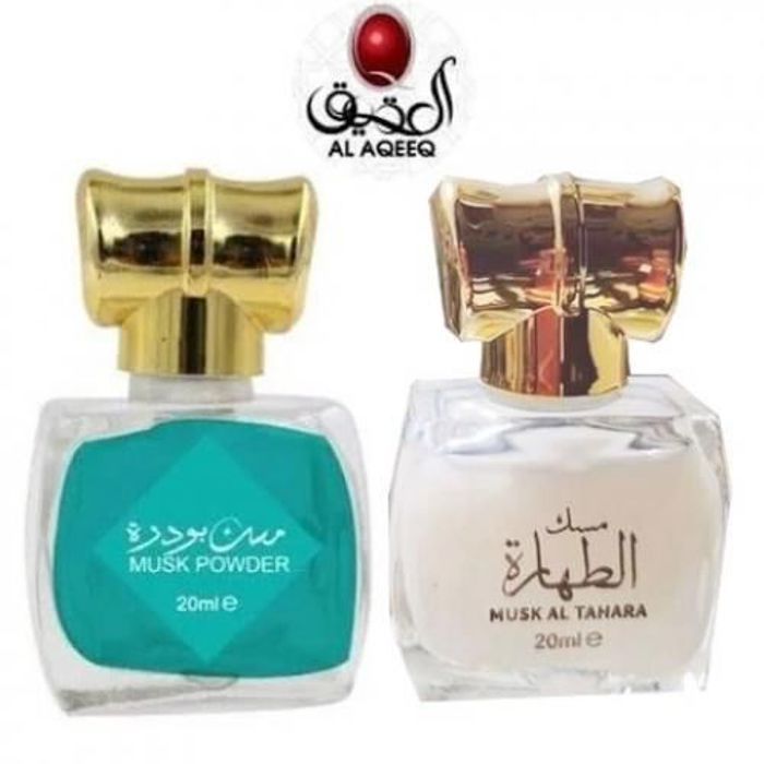 Parfum - Musc blanc de pureté Musk Al Tahara - 20 ml - Huile de Parfum Concentrée - Oriental Ambré Gourmand