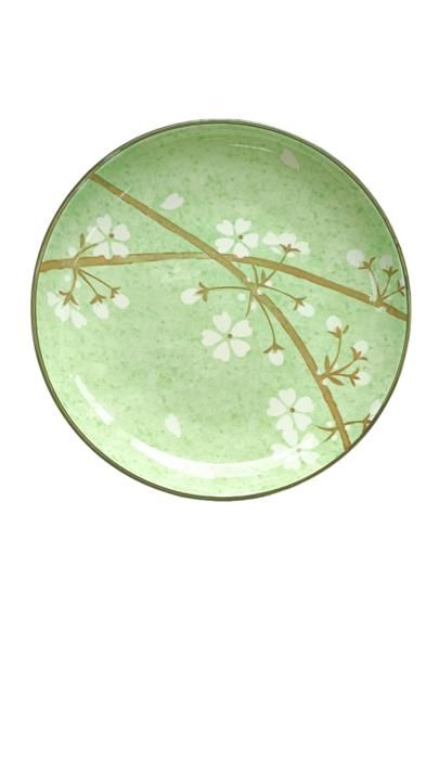 ASSIETTE PLATE EN PORCELAINE 20CM AVEC DESIGN SAK