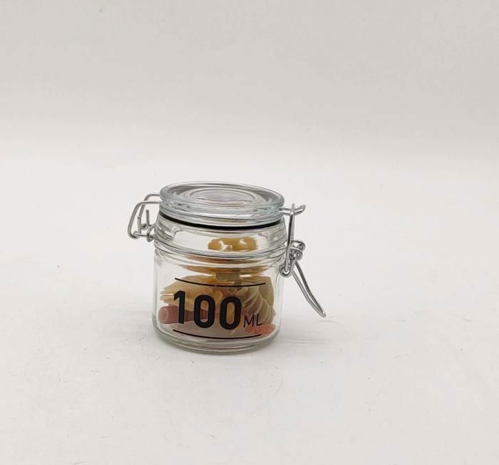 Bocal En Verre Avec Couvercle - 100ml