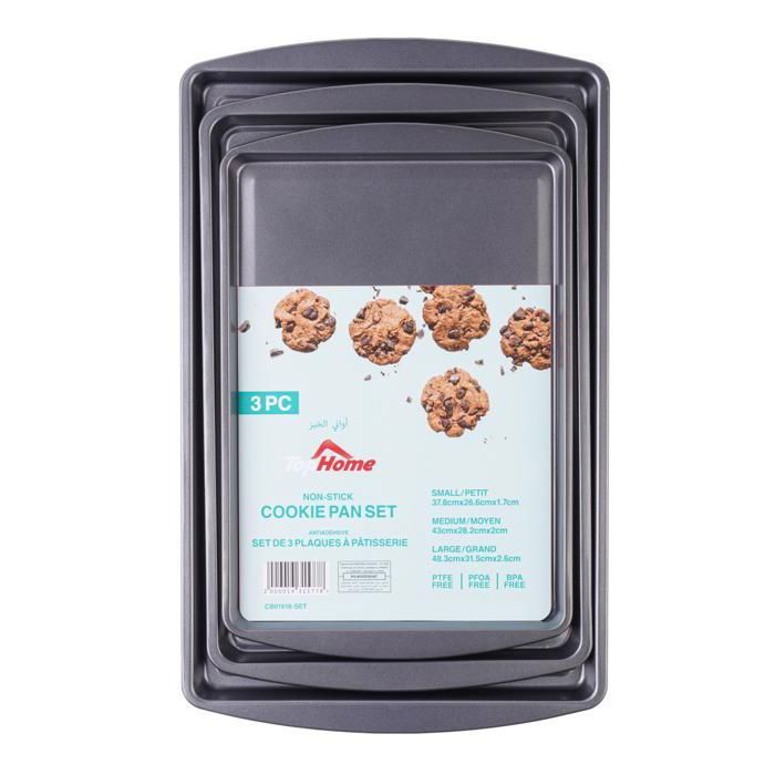 ENSEMBLE 3 PIÈCES DE MOULE À BISCUITS  S/M/L