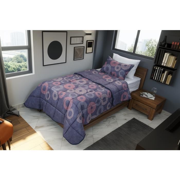 Couette - DWIRTY - Farah - Antiallergique - Microgel - 160x220cm