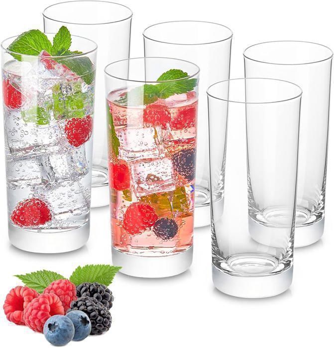 Pack 6 Verres A Thé LUXUS - 150ml - Motif Aléatoire