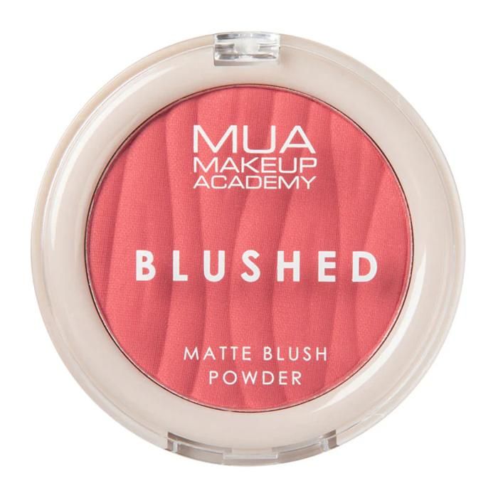 Blush - MUA - Blushed Poudre Matte Blusher - Rouge Punch - Hautement pigmenté - Effet naturel