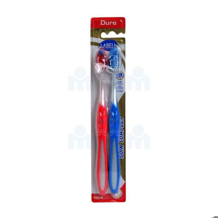Brosse à dent dure x2 - LABELL