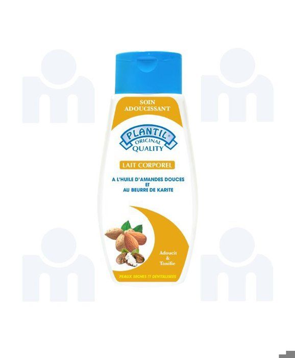 Lait corporel à l’huile d’amandes et beurre de Karité 250ml - PLANTIL