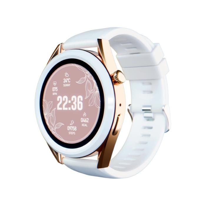 Montre Connectée Diva White Silicone