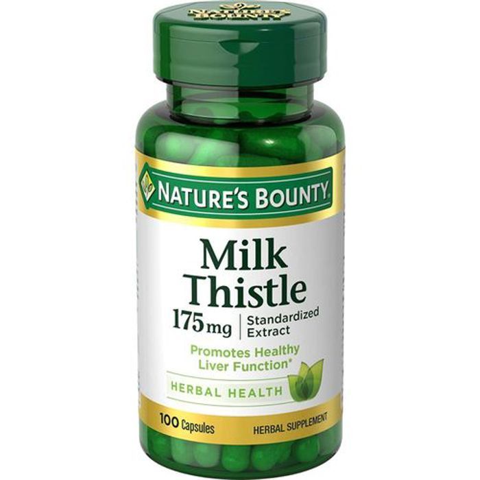 Nature'S Bounty - Milk Thistle- Chardon Marie, 175 mg, 100 capsules