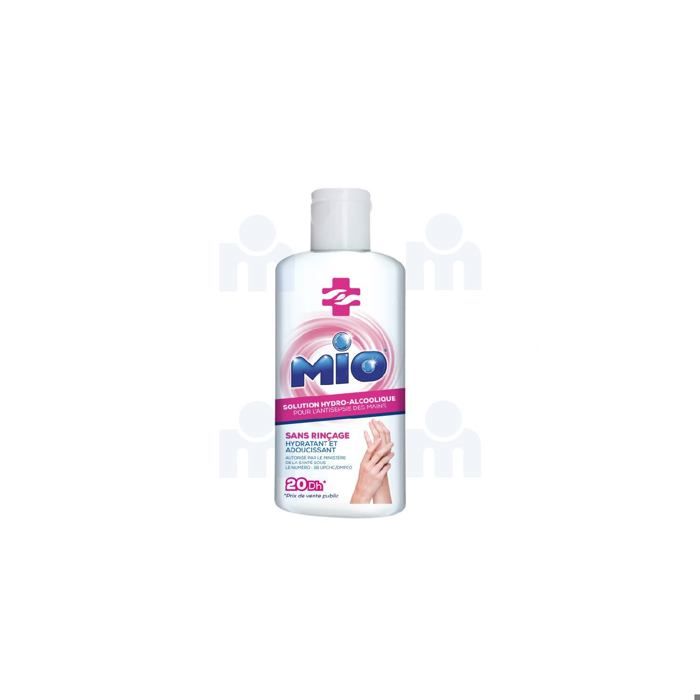 Solution hydro-alcoolique antiséptique pour les mains 100ml - MIO