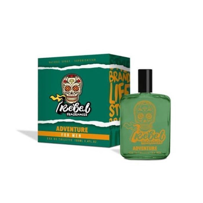 Eau de toilette - REBELLE - Adventure - 100ml - Mixte - Énergisante