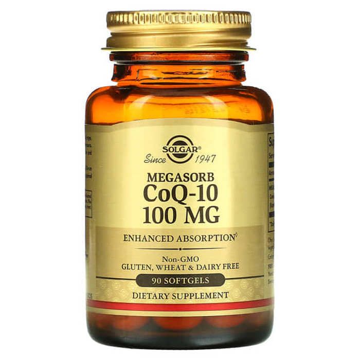 Solgar - Megasorb CoQ-10, 100 mg, 90 Softgels