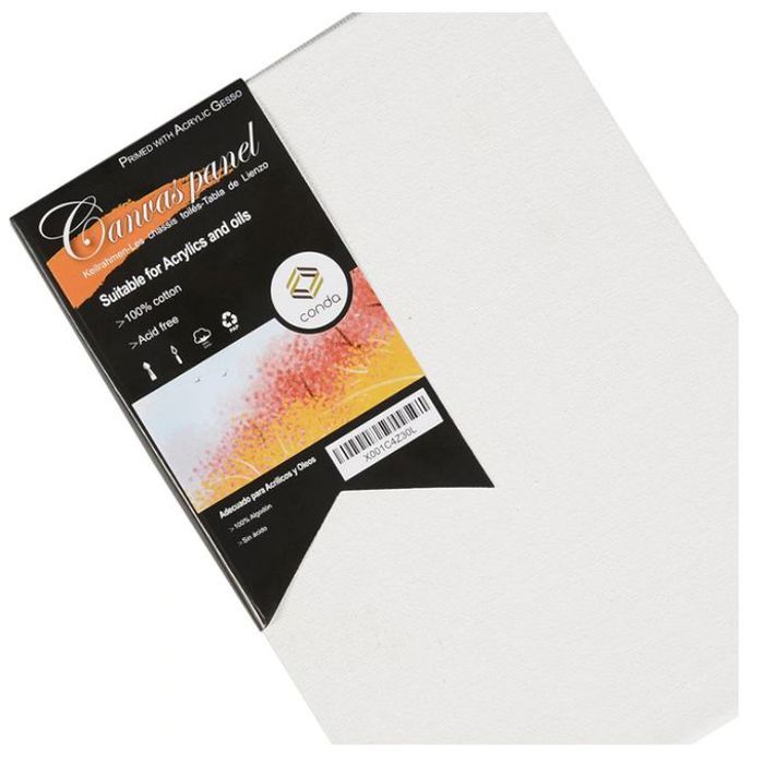 Toile sur châssis 50x70cm,coton,380g,Peinture huile/Acrylique/détrempe/aquarelle