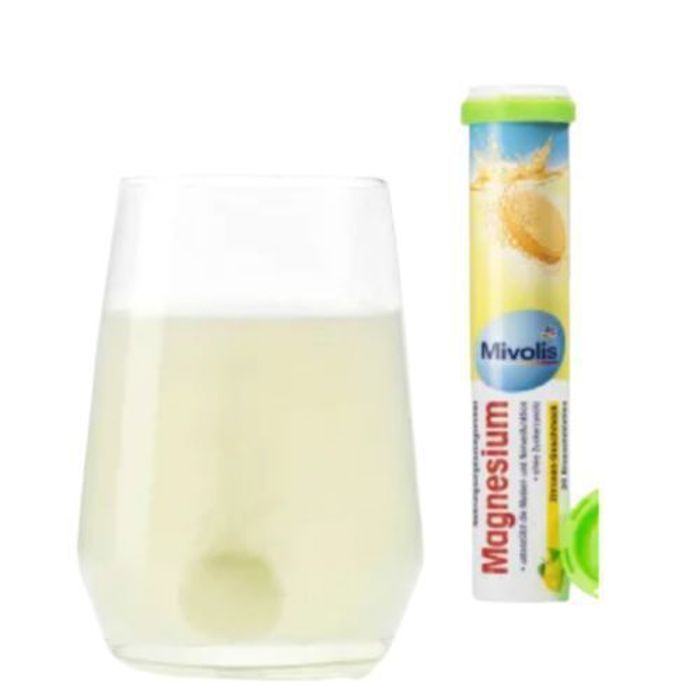 Magnésium 6 Tubes sans sucre. Made in Germany