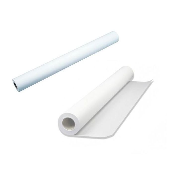 Rouleau papier blanc opaque pour traceur à jet d'encre - 0,914 x 50 m - 90g
