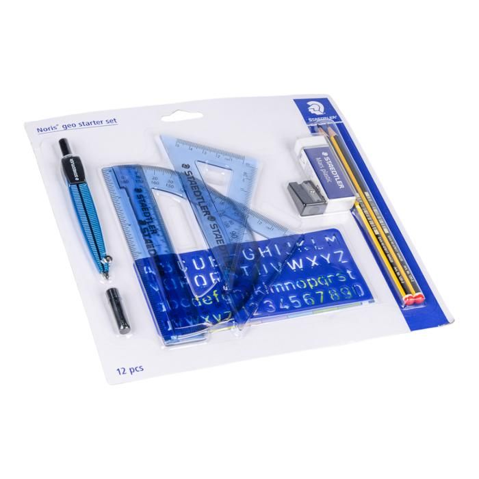 Set Géométrique - NORIS - 569120P2MS - Qualité Professionnelle - Précision - Fiabilité